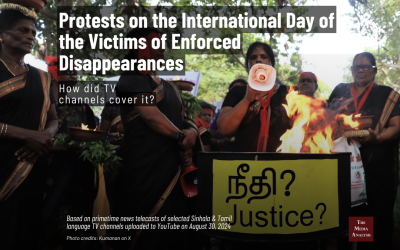 Protests on the International Day of the Victims of Enforced Disappearances