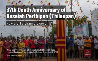 37th Death Anniversary of Rasaiah Parthipan (Thileepan)