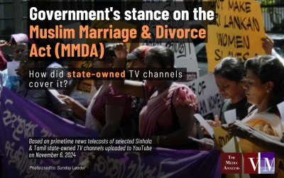 Government’s stance on the Muslim Marriage & Divorce Act (MMDA)