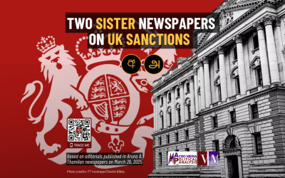 Two sister newspapers on UK sanctions