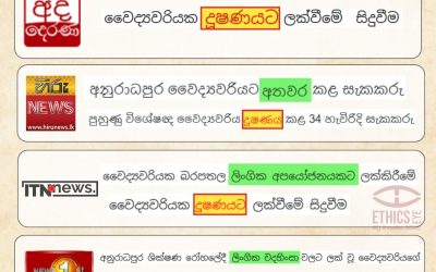 අනුරාධපුර රෝහල් පරිශ්රය තුළ වෛද්යවරියකට සිදු වූ ලිංගික අපරාධය